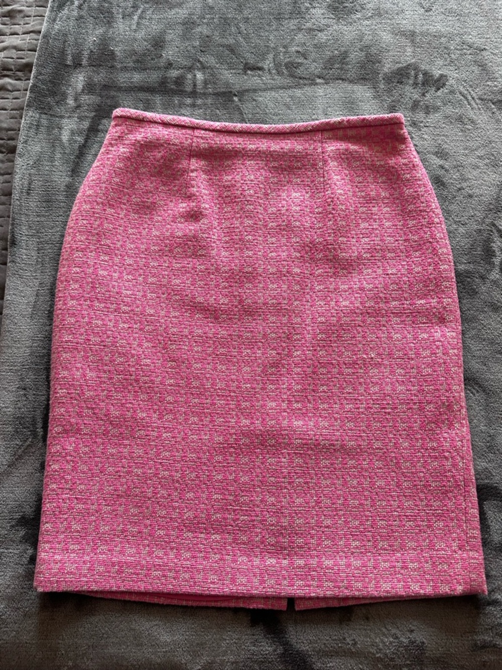 Calvin Klein Pink Tweed Skirt
